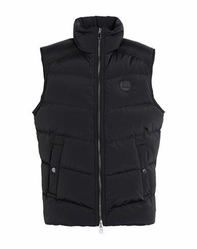 Woolrich Premium Down Vest Man Puffer Black Polyamide, Elastane Cover