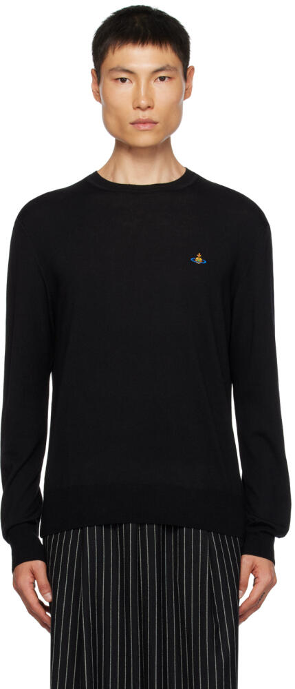 Vivienne Westwood Black Embroidered Sweater Cover