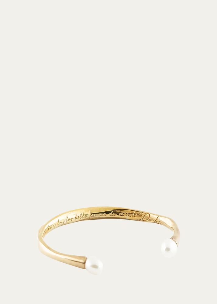 Deux Lions Jewelry Noah Pearl Cuff Bracelet Cover