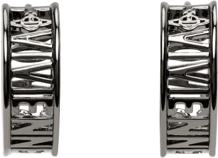 Vivienne Westwood Gunmetal Westminster Earrings Cover