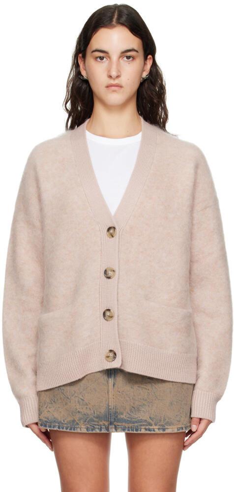 Acne Studios Pink Fluffy Cardigan Cover