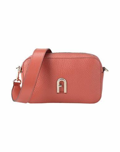 Furla Furla Primula Mini Crossbody Woman Cross-body bag Antique rose Calfskin Cover