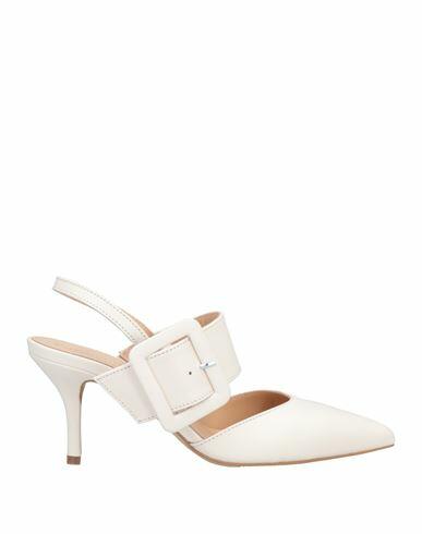 Formentini Woman Pumps Ivory Soft Leather Cover