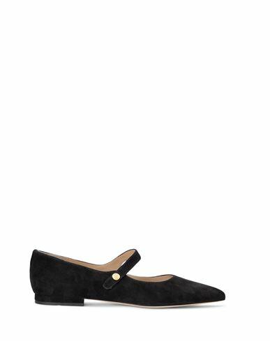 Lauren Ralph Lauren Londyn Suede Mary Jane Woman Ballet flats Black Soft Leather Cover