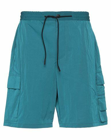 Pt Torino Man Shorts & Bermuda Shorts Deep jade Polyamide Cover