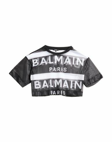 Balmain Woman Cover-up Black Polyester Cover