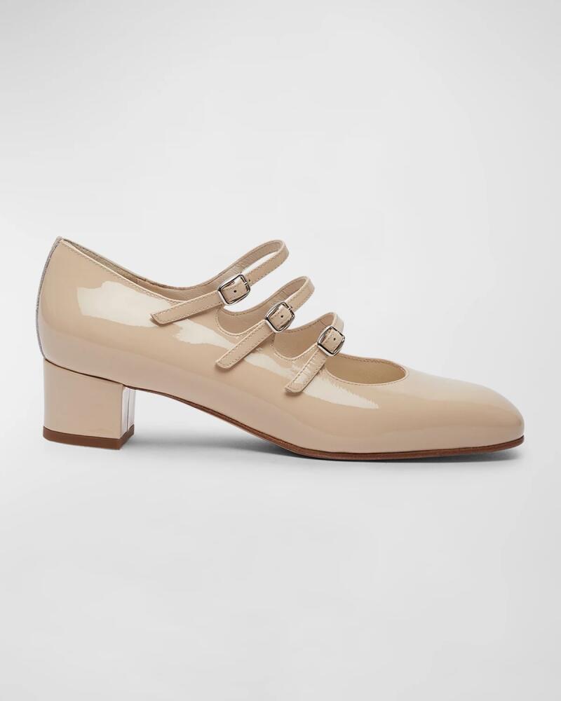 CAREL Kina Patent Mary Jane Ballerina Pumps Cover