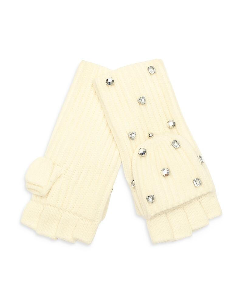 kate spade new york Embellished Pop Top Mittens Cover