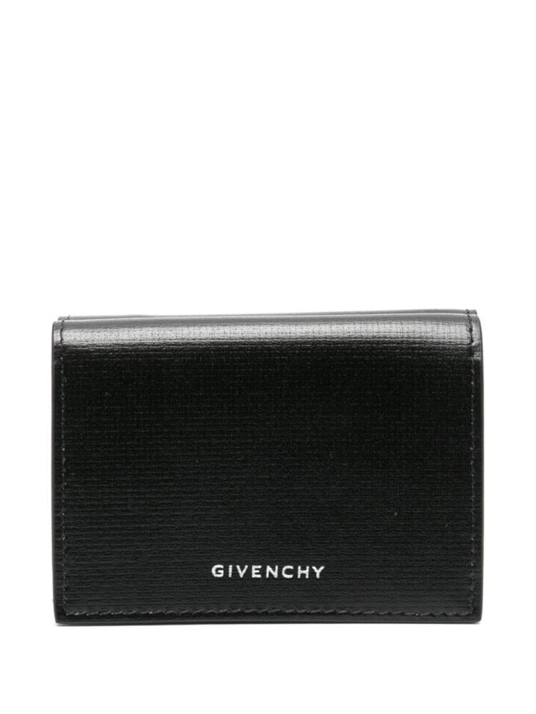 Givenchy leather tri-fold wallet - Black Cover