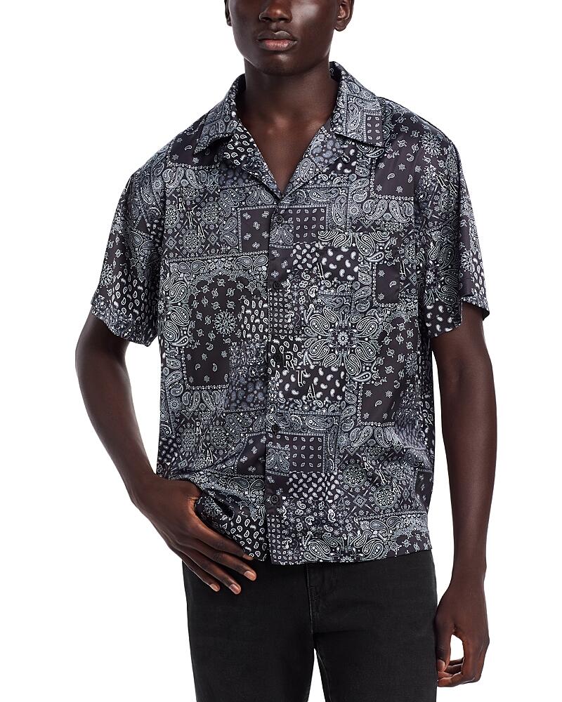 Rta George Regular Fit Short Sleeve Camp Shirt Cover