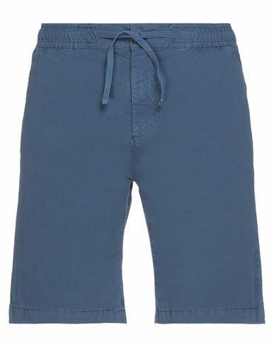 North Sails Man Shorts & Bermuda Shorts Slate blue Cotton, Elastane Cover