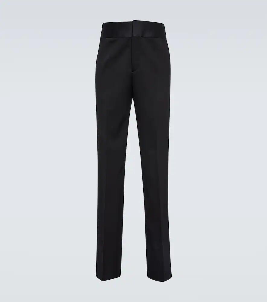 Valentino Straight virgin wool pants Cover