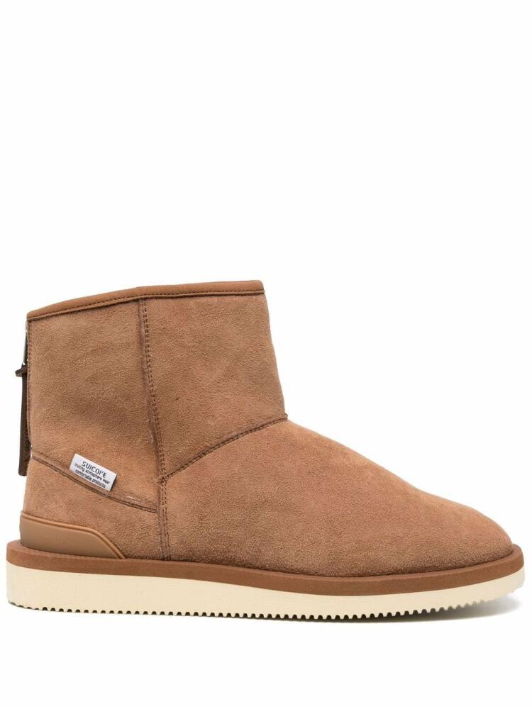 Suicoke shearling ankle boots - Brown Cover