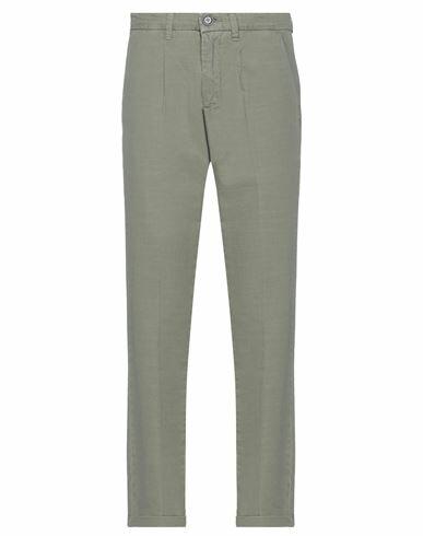 Yes Zee By Essenza Man Pants Military green Cotton, Linen Cover