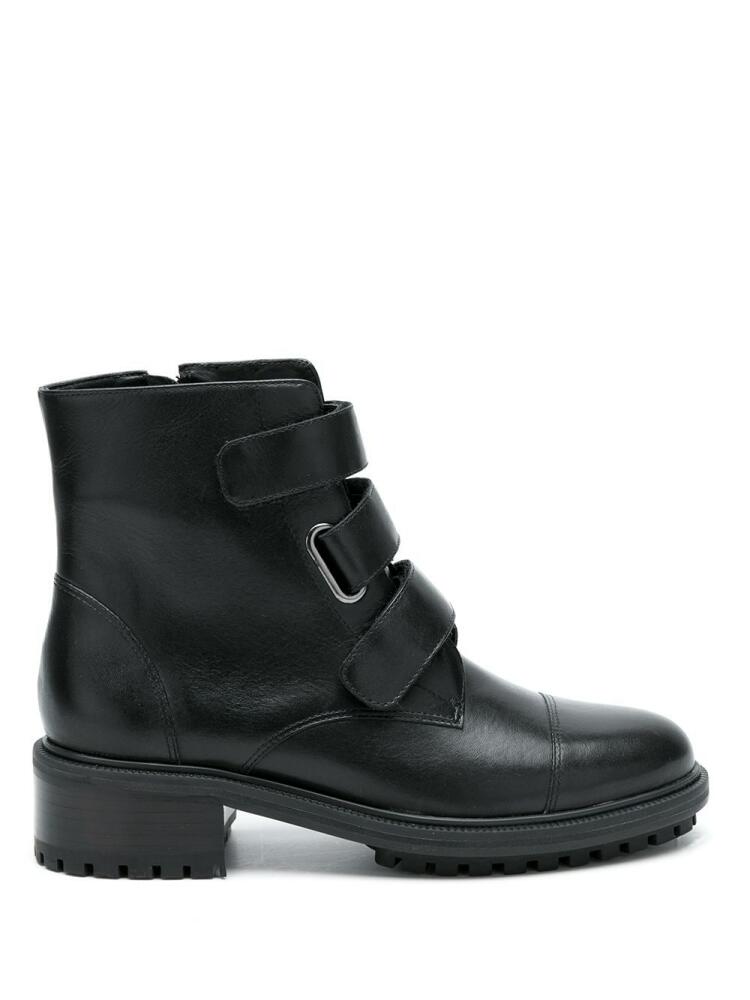 Studio Chofakian Milestone leather combat boots - Black Cover