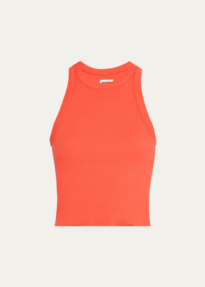 NSF Clothing Amaya Cropped Cotton Tank Top Cover