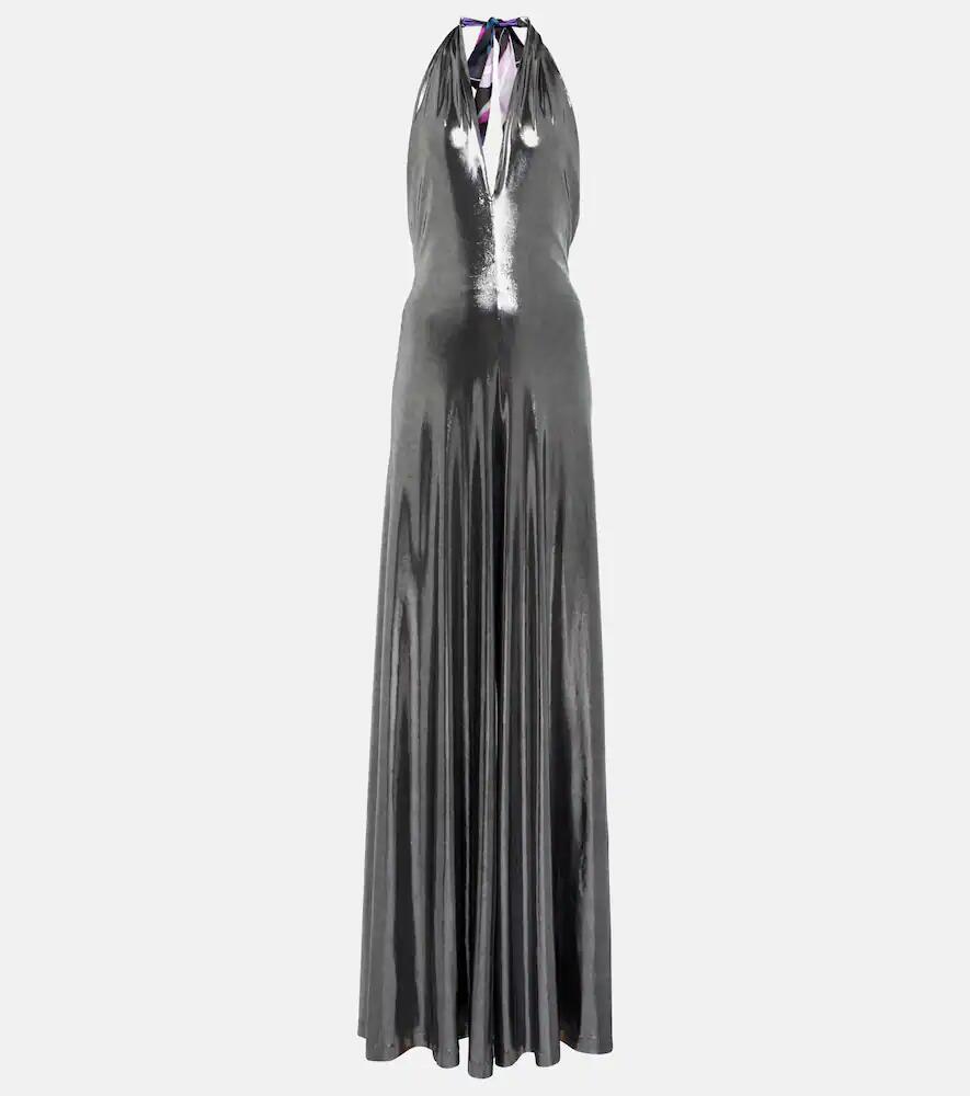 Pucci Halter-neck jersey gown Cover