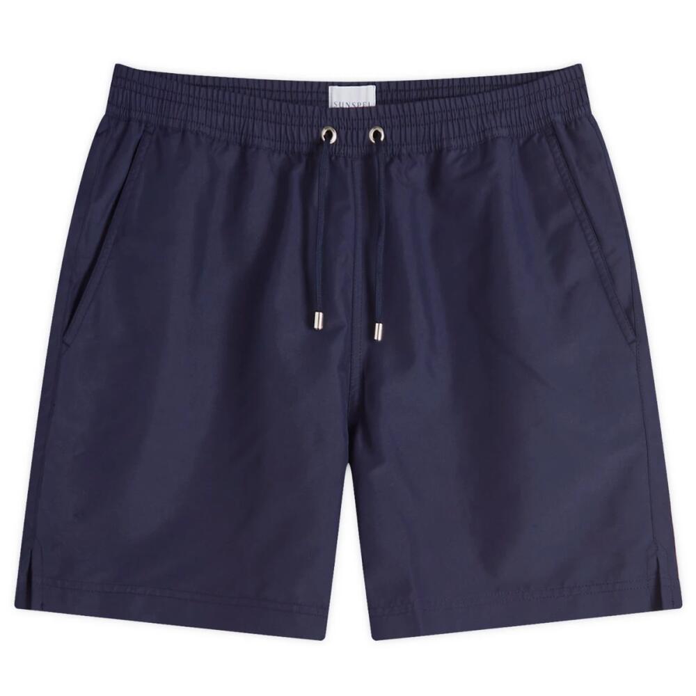 Sunspel Men's Swimshort in Navy Cover