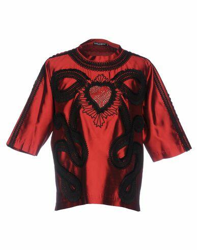 Dolce & gabbana Man T-shirt Red Silk Cover