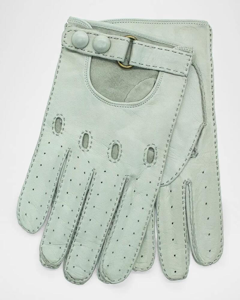 Portolano Men's Driving Leather Gloves Cover