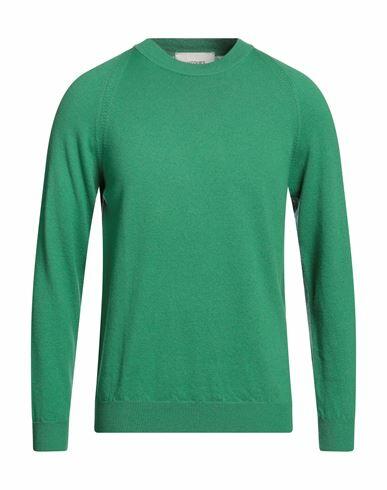 Lucques Man Sweater Green Wool, Cashmere Cover