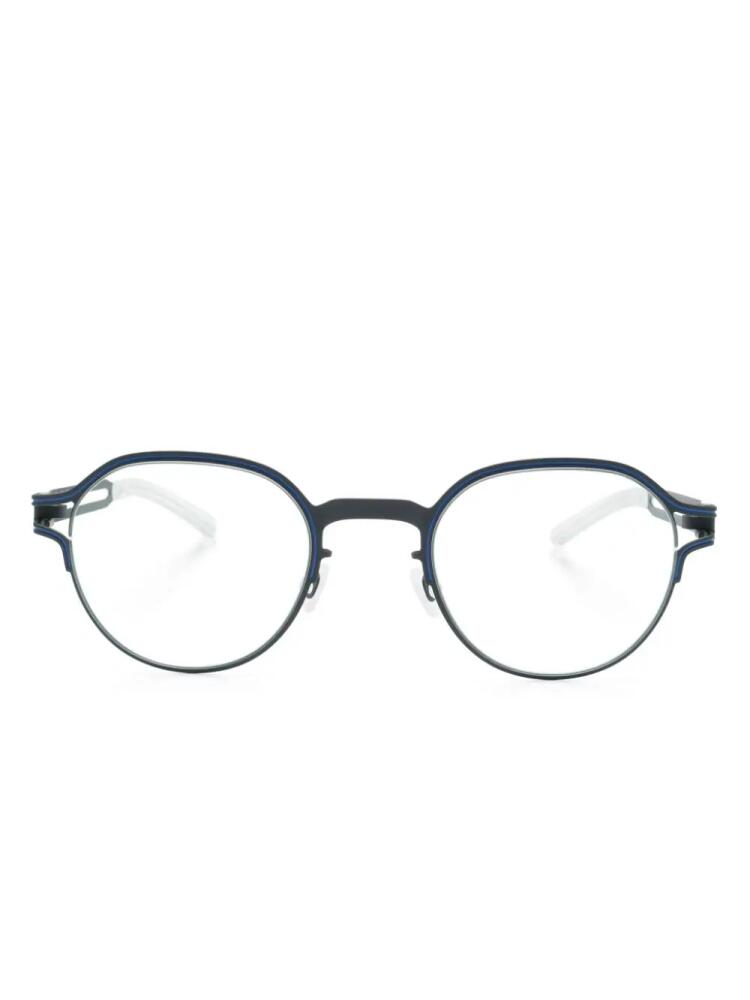 Mykita Vaasa round-neck glasses - Blue Cover