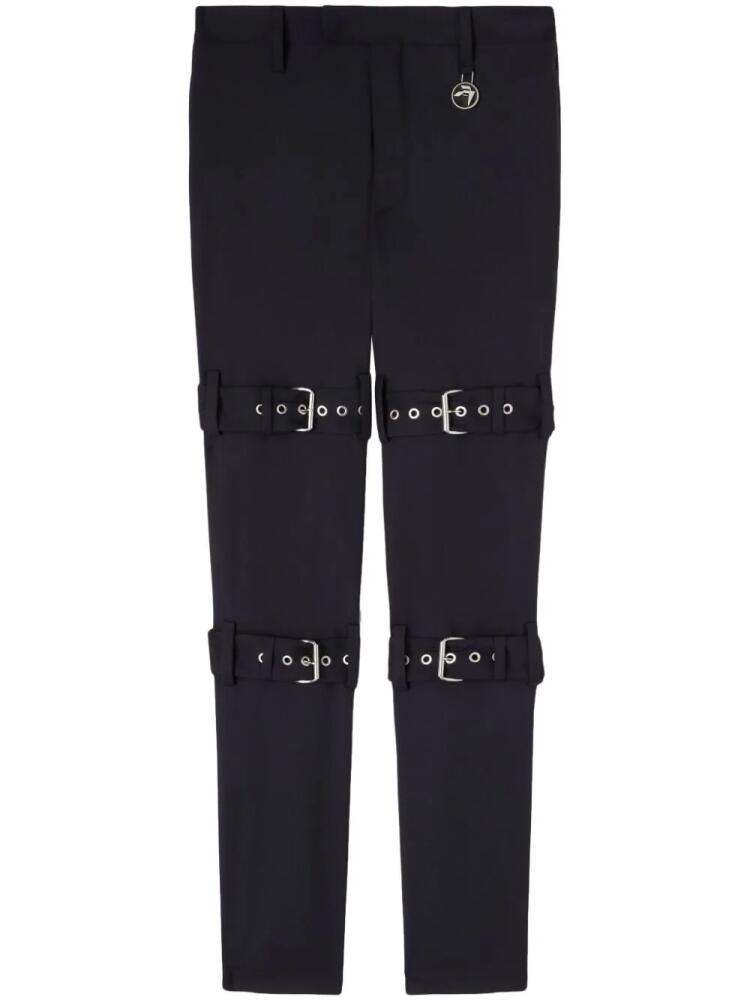 AMBUSH Bondage belted trousers - Blue Cover