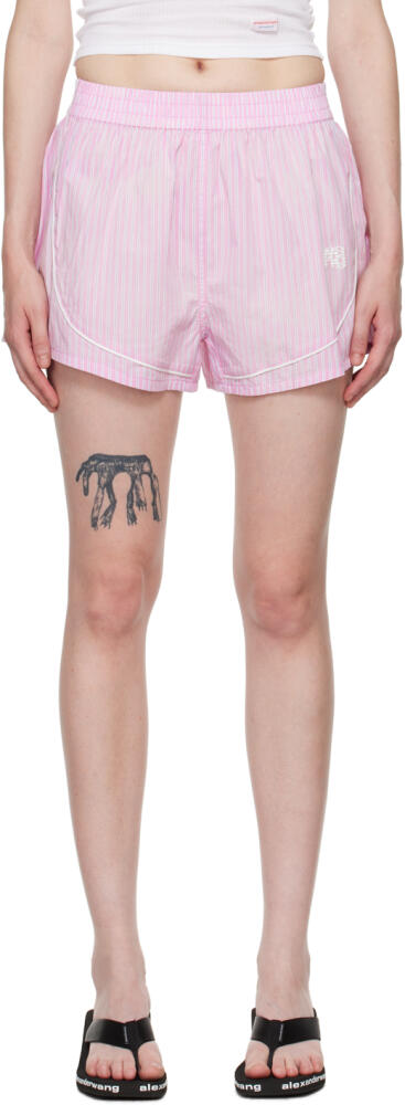 alexanderwang.t Pink Track Shorts Cover