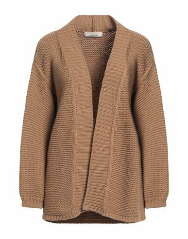 Liviana Conti Woman Cardigan Camel Cashmere, Polyamide Cover