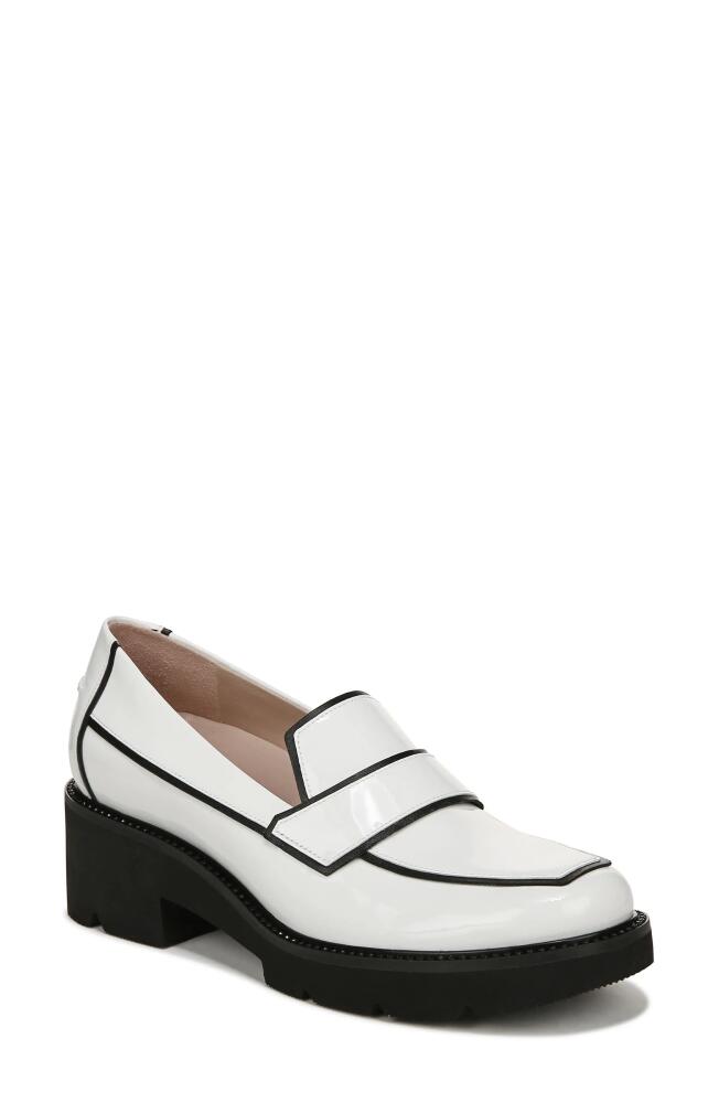 Naturalizer x Pnina Tornai Agapi Platform Loafer (Women) - Wide Width Available in White Patent Leather Cover