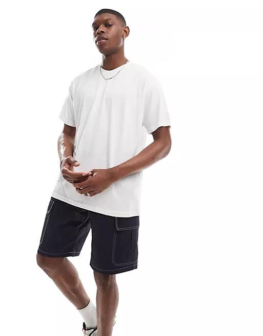 DTT oversized T-shirt in white Cover