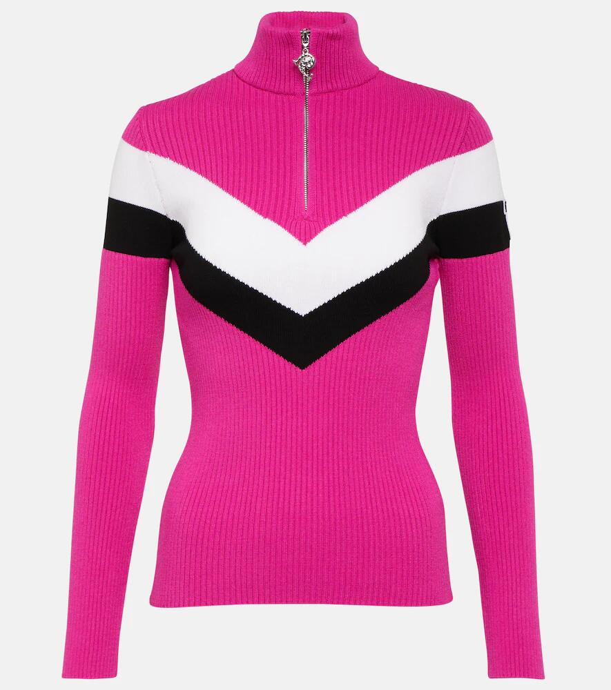 Pucci x Fusalp striped half-zip ski top Cover