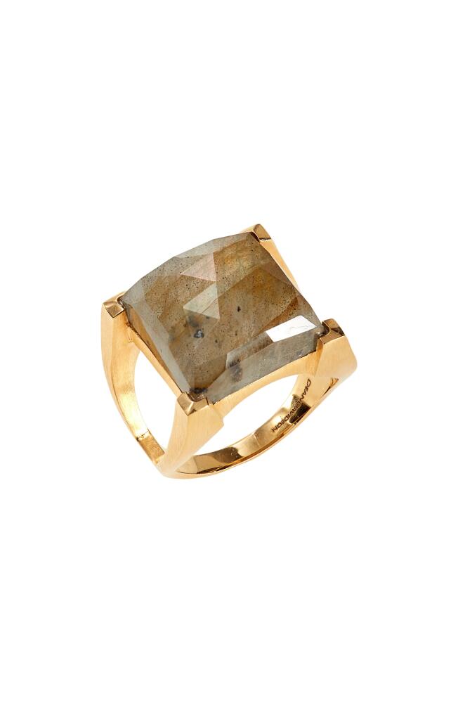 Dean Davidson Plaza Semiprecious Stone Ring in Labradorite/gold Cover