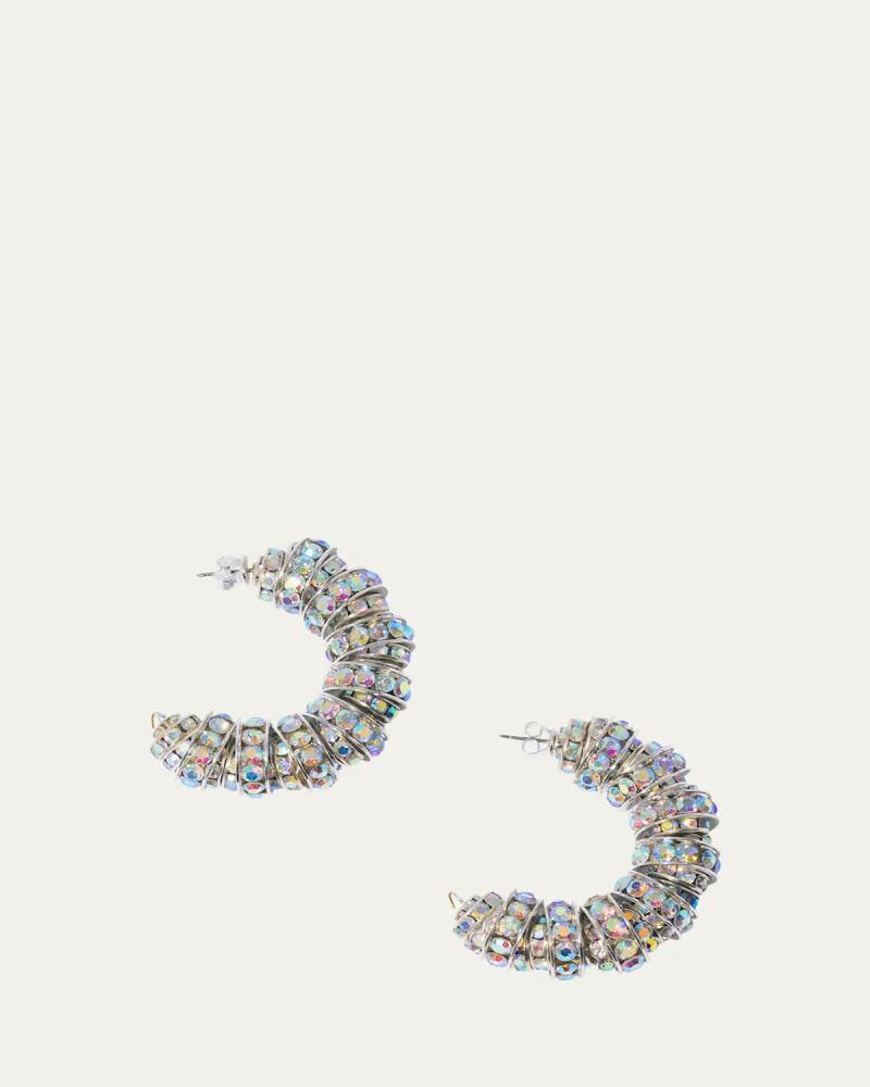 PEARL OCTOPUSS.Y Fat Crystal Hoop Earrings Cover