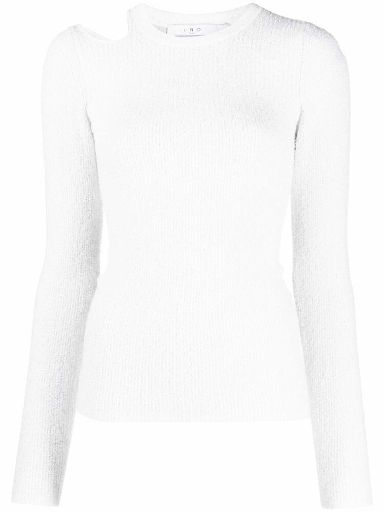 IRO Baiyo cut-out jumper - White Cover