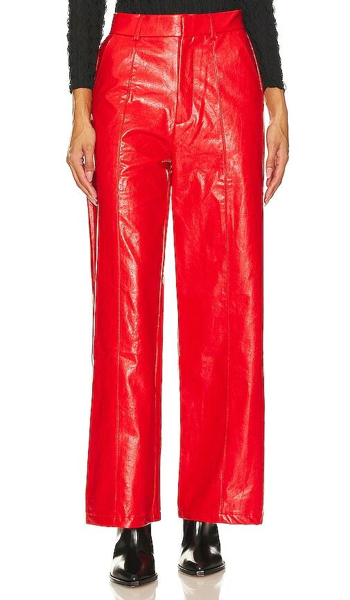 Line & Dot Lyla Pants in Red Cover