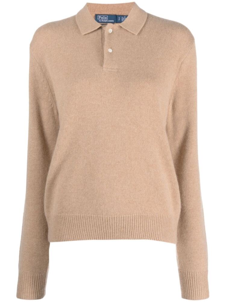 Polo Ralph Lauren long-sleeve cashmere top - Brown Cover