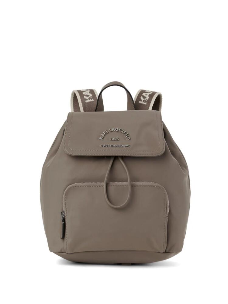 Karl Lagerfeld Rue St-Guillaume backpack - Neutrals Cover