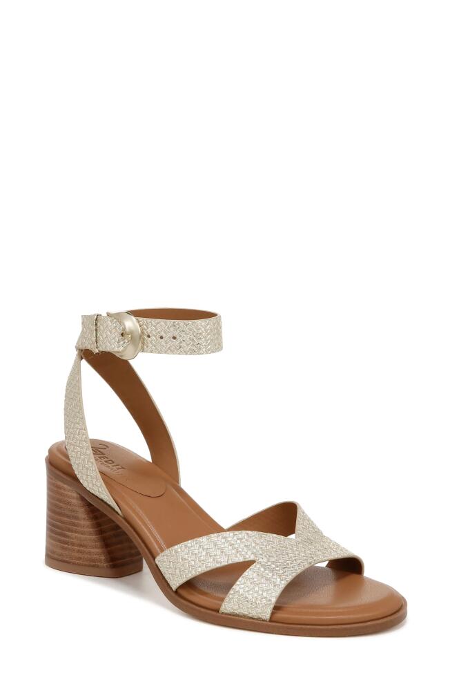 27 EDIT Naturalizer Yumi Ankle Strap Sandal in Cremosa Taupe Leather Cover