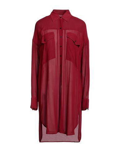 Fisico Woman Midi dress Burgundy Viscose Cover