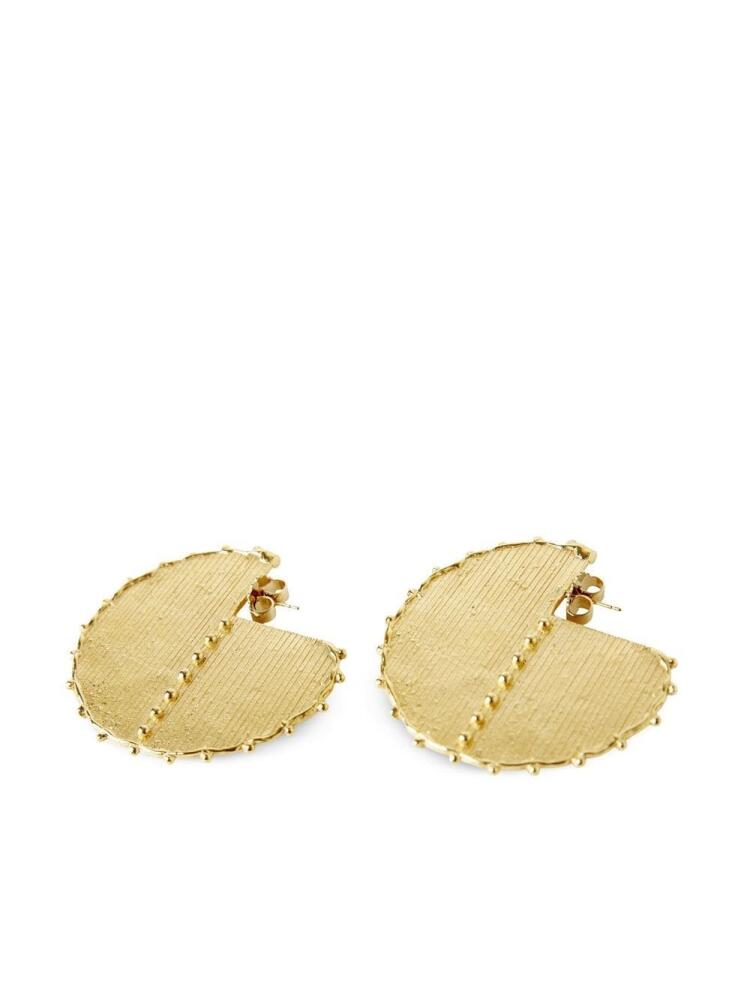 Paola Sighinolfi Vara hoops earrings - Gold Cover