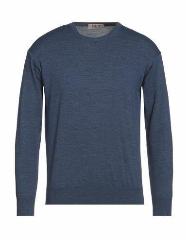 Tsd12 Man Sweater Bright blue Merino Wool, Acrylic Cover