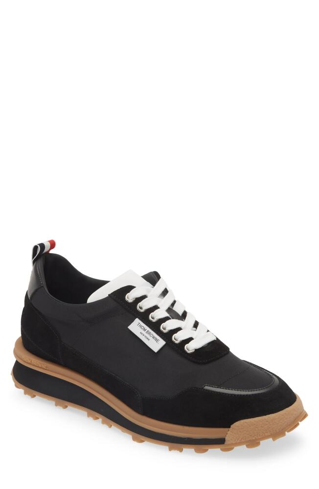 Thom Browne Alumni Sneaker in Black Cover