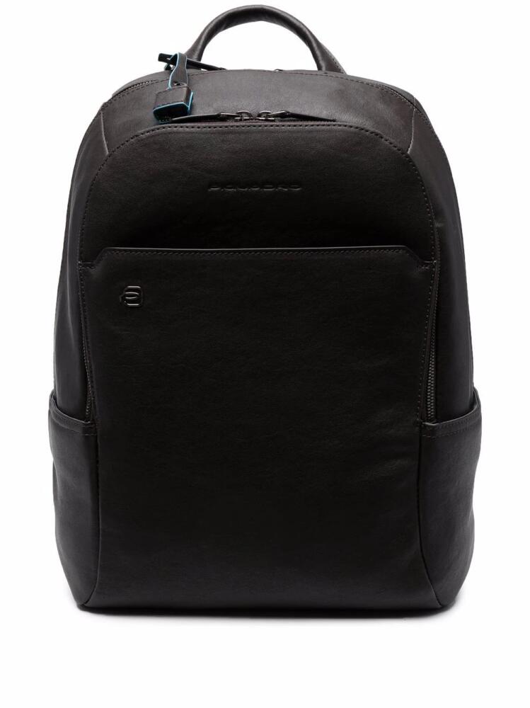 PIQUADRO square laptop backpack - Brown Cover