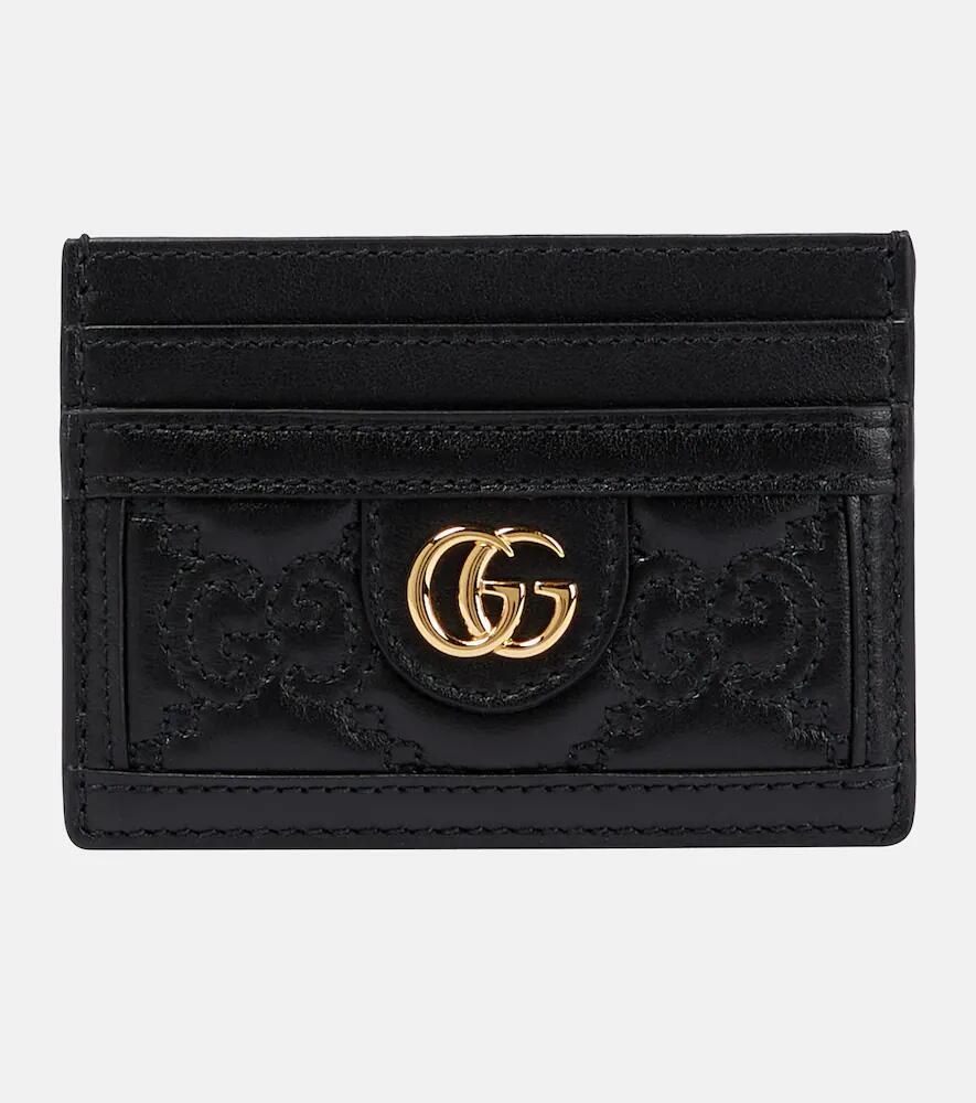 Gucci GG matelassé leather card case Cover