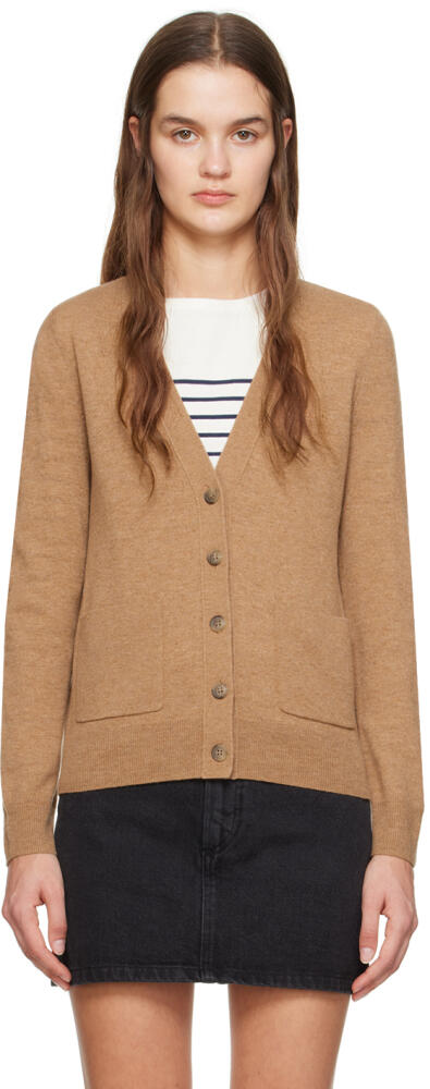 A.P.C. Brown Louisa Cardigan Cover