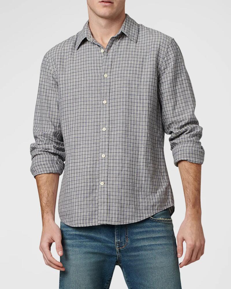 Joe's Jeans Men's Oliver Linen Casual Button-Down Shirt Cover