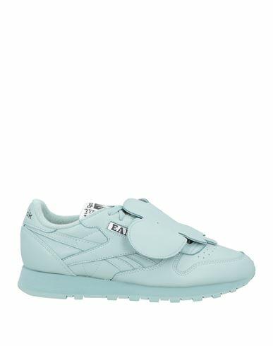 Reebok Man Sneakers Sky blue Leather Cover