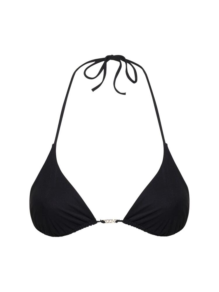 DSQUARED2 Icon Lycra Triangle Bikini Top Cover