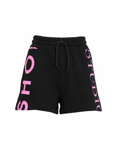 Shoe Woman Shorts & Bermuda Shorts Black Cotton Cover